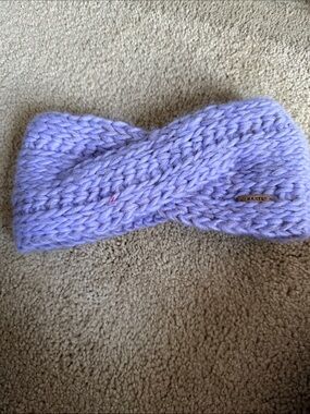 Barts Lavender Knit Twist Headband